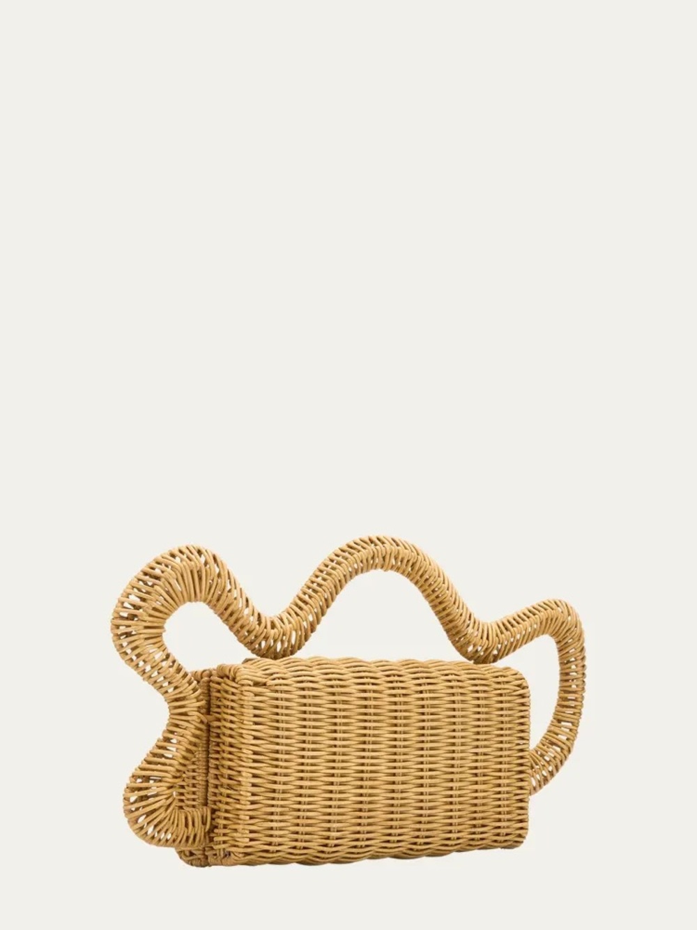 Cult Gaia Elsa Rattan Clutch - Picture 2 of 7